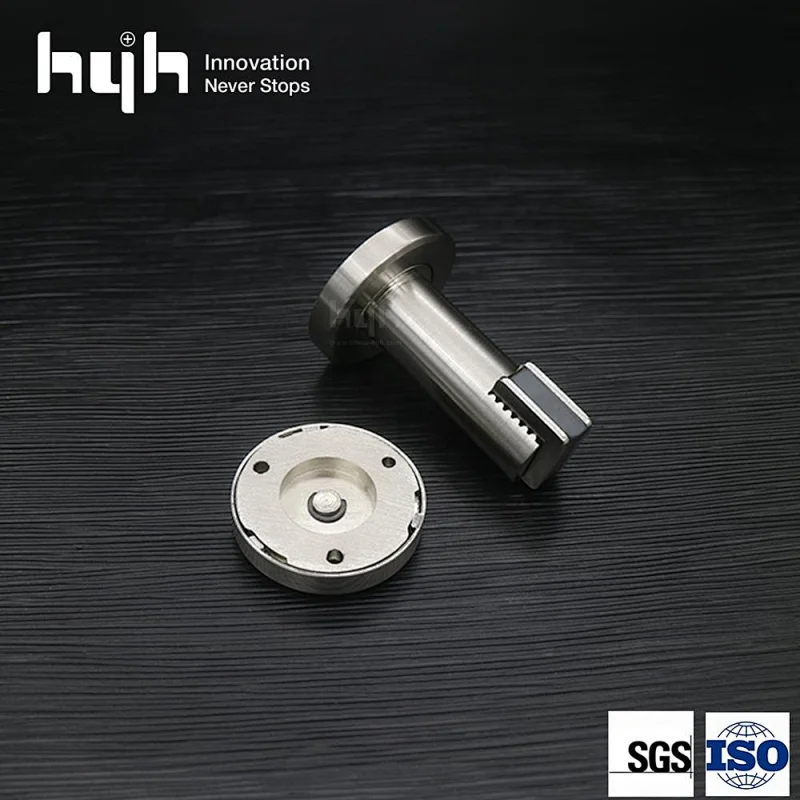 New Fancy Zinc Alloy Toilet Magnetic Door Stop For French Doors