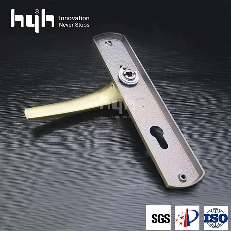 hyh Patent Design European Easy to Install Door Locks With Rosette