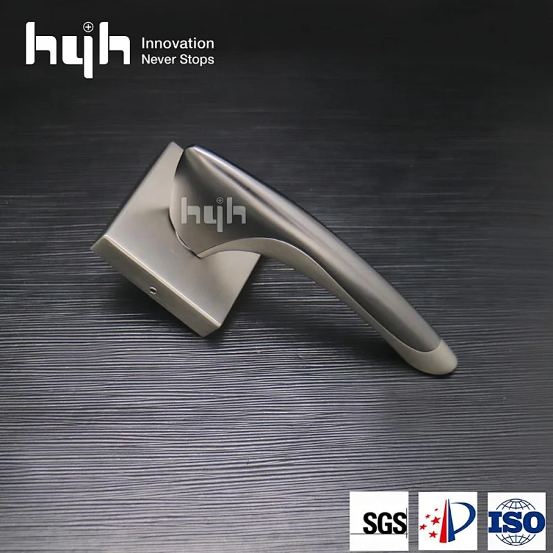 hyh High Security Double Sided Bedroom Privacy Luxury Door Handle Lock Set