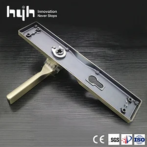 Superior Quality  Popular Style European Large Door Handle With Plate