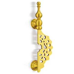 Dignified Brass Double Sided Wood Door Handle For Glass Door