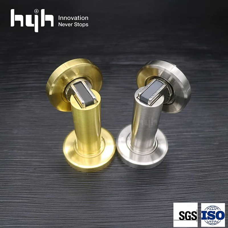 New Fancy Zinc Alloy Toilet Magnetic Door Stop For French Doors