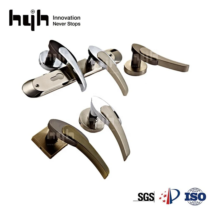 Zinc Alloy Custom Design Bedroom Privasy Door Lever Lockset
