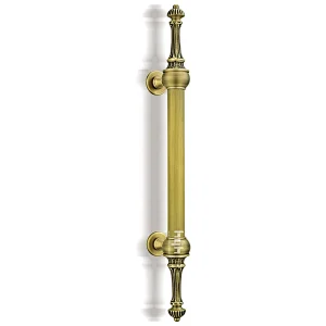 Gold Color Antique Brass Door Pull Door Handle Entry For Timber Door With High Quality