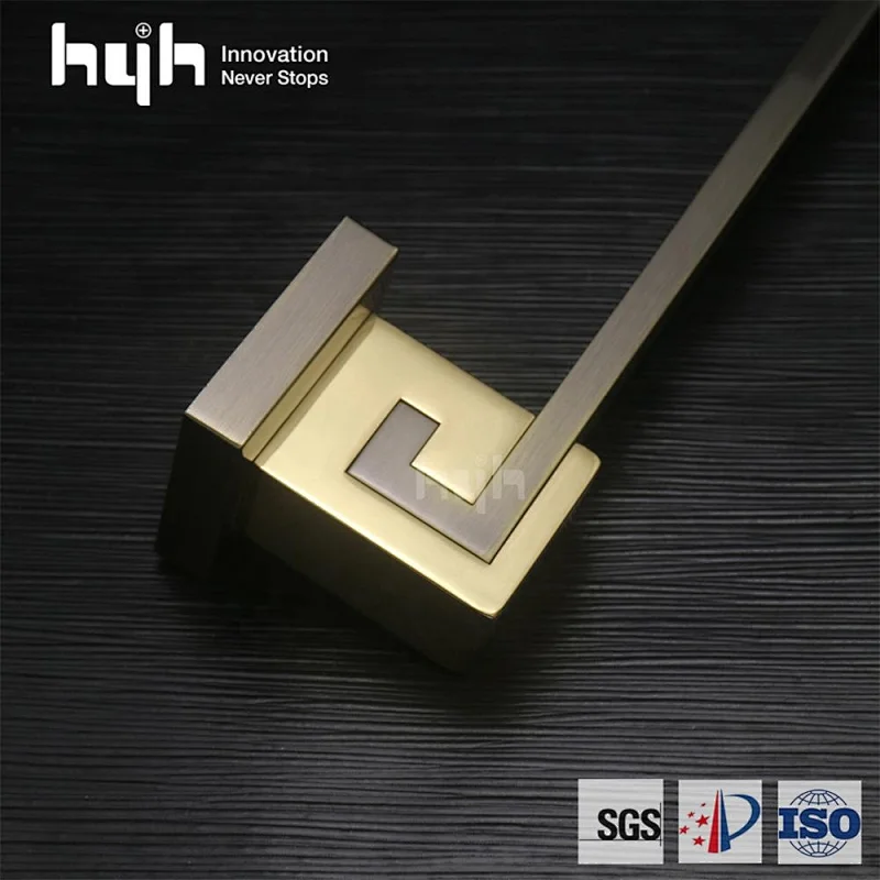 New Italy Style Zamak Double Open Glass Door Sliding Door Pull Handles