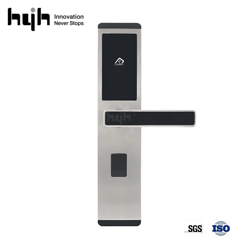 Keyless Smart Life Silver Hotel Key Card Hotel Korea Digital Smart Lock Security Door
