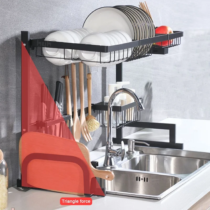 Spice Holder aluminium Kitchen Storage Rack Hanging Wall Mounted Spice Rack