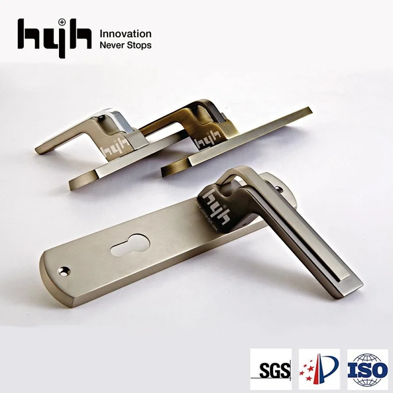 Top Technology European Style Double Side Zinc Alloy Passage Mortise Lock