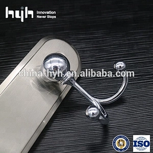 High Quality Clothes Double Clothes Hook in Zinc Alloy