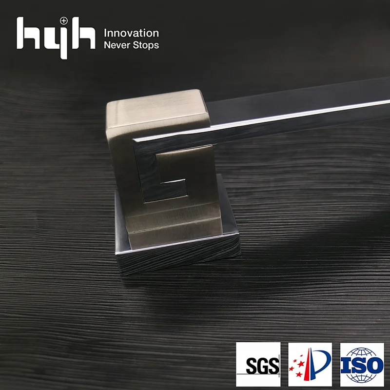 Hot Selling Zamak Interior Plate Door Lock With Pull For Economic Market