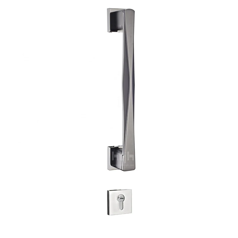 Top Quality High Security Zinc Alloy Main Door Pull Handle Lock For Africa Market
