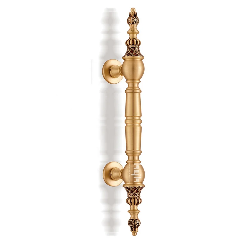 Brass Front Door Pull Handle For Exterior Door