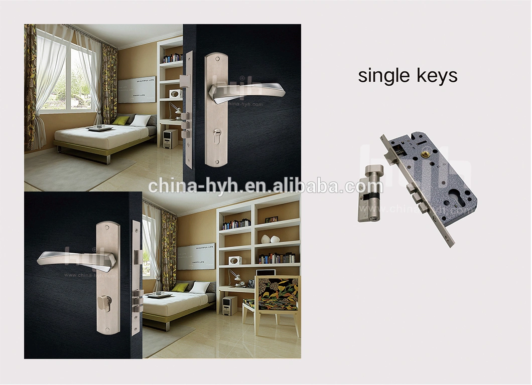 Wooden Door Lever With Plate manufacturer