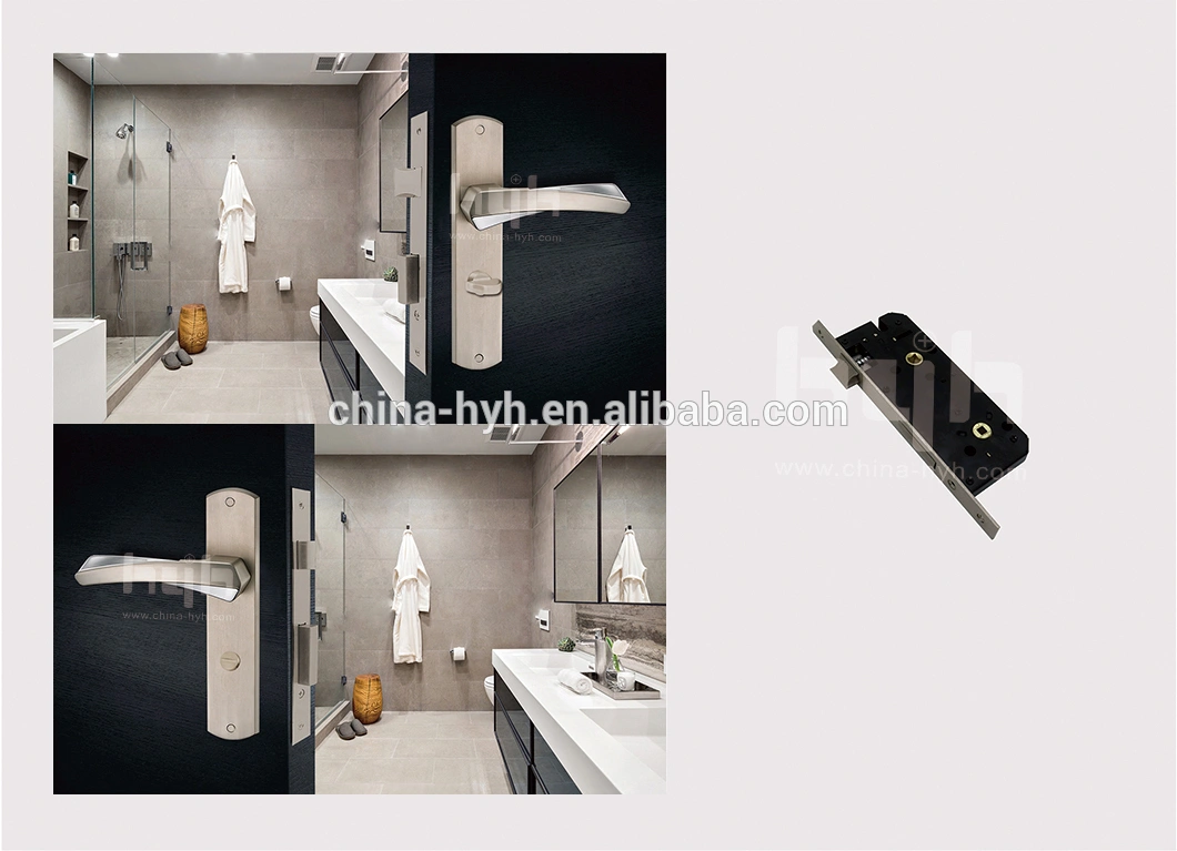 Wholesale Wooden Door Lever With Plate