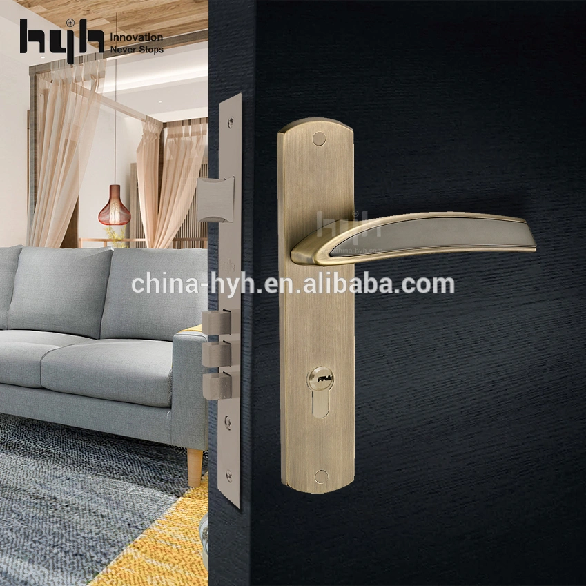 Wholesale interior door handle with key lock