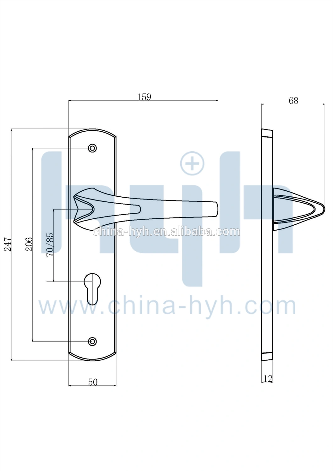 Indoor Security Door Lock factory