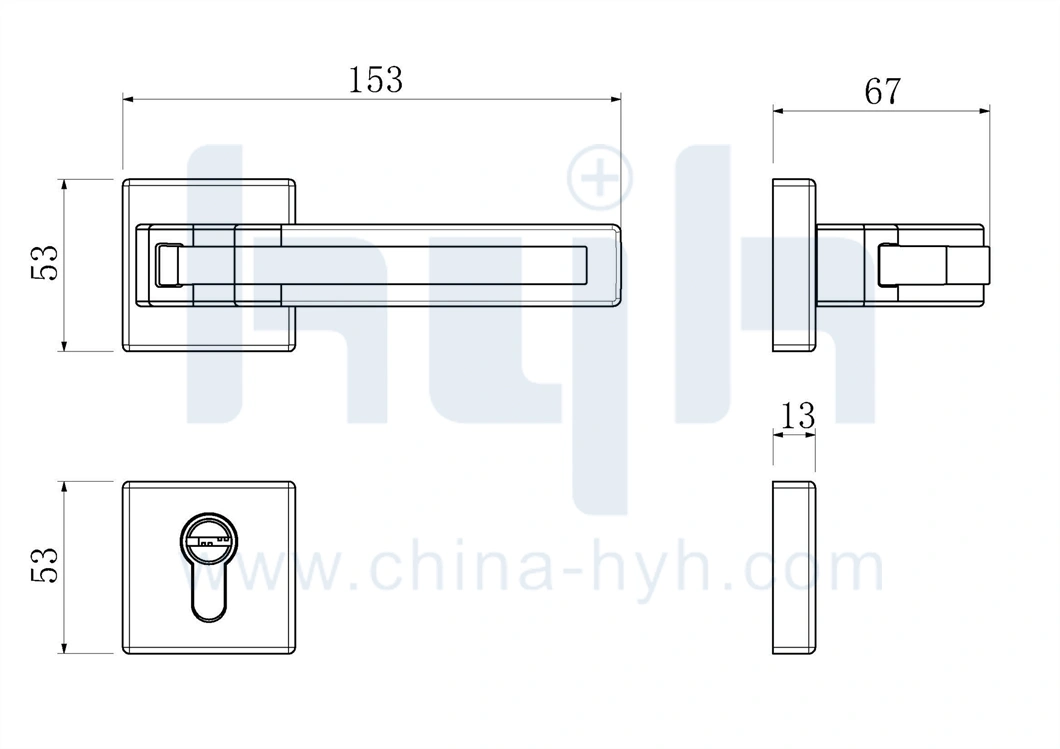 Zinc Alloy Steel Door Lock factory