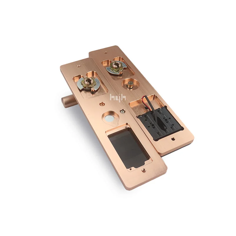 Good Quality Simple Aluminium Material Smart Lock Door, Card Key Apartment Door Lock rfid With Password TTLock