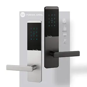 Good Quality Simple Aluminium Material Smart Lock Door, Card Key Apartment Door Lock rfid With Password TTLock