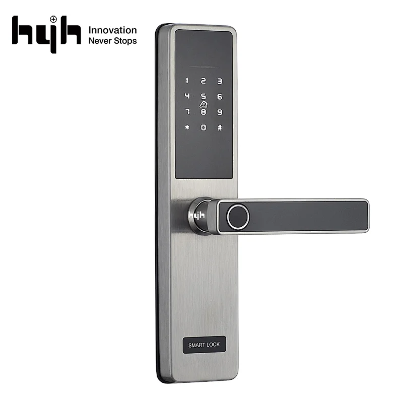 Stainless Steel Fingerprint Wifi Smart Lock Door