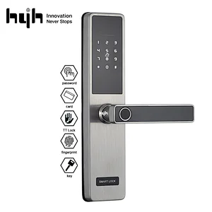 Stainless Steel Fingerprint Wifi Smart Lock Door