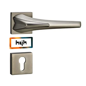 Modern Design Fancy Double Sided Security Luxury Entry Door Handles