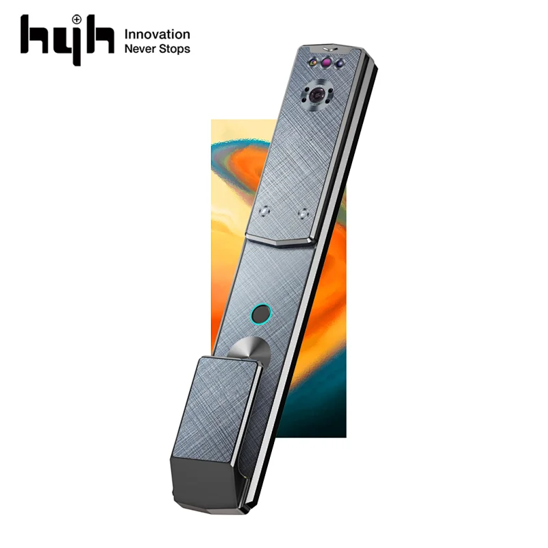 Aluminium Digital Tuya App Password 3D Face Recognition Smart Lock