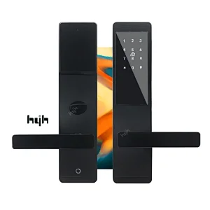 Handle Digital Keyless Entry Front Electronic Smart Security Door Lock