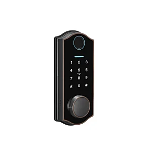 Key Card App Bluetooth Password Fingerprint Digital Home Smart Door Knob Lock
