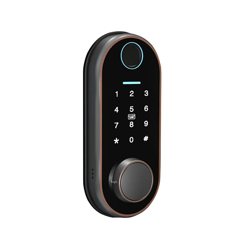 Fingerprint Digital Key Card Security Home Smart Deadbolt Door Lock