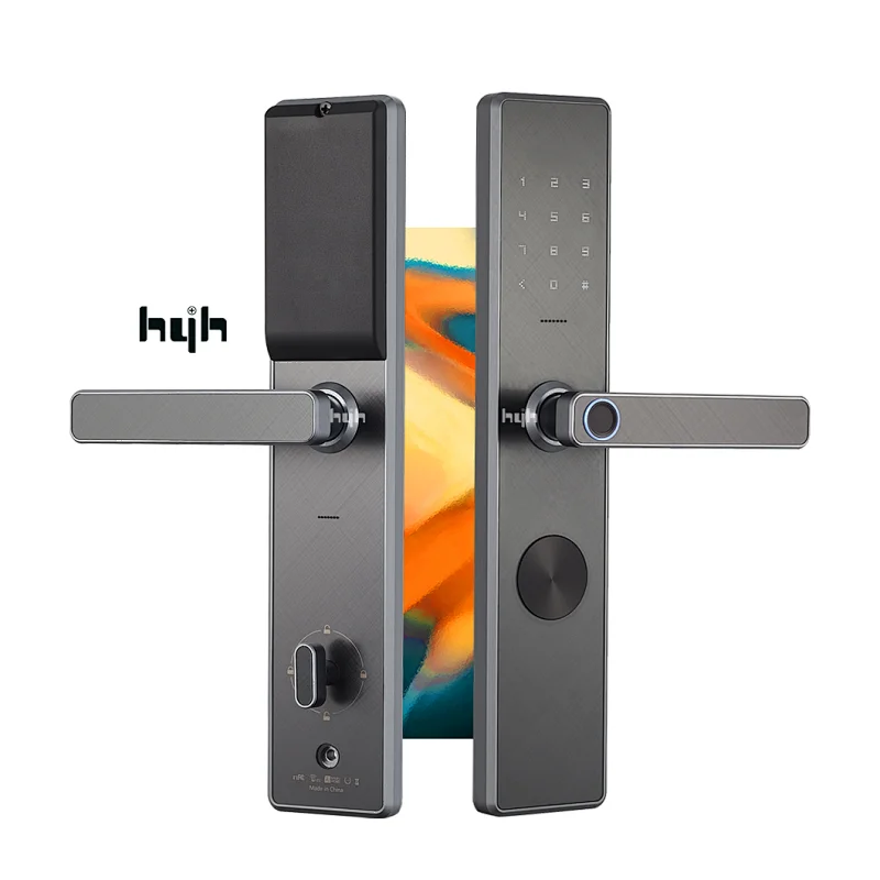 Aluminium Waterproof Electronic Fingerprint Smart Door Lock