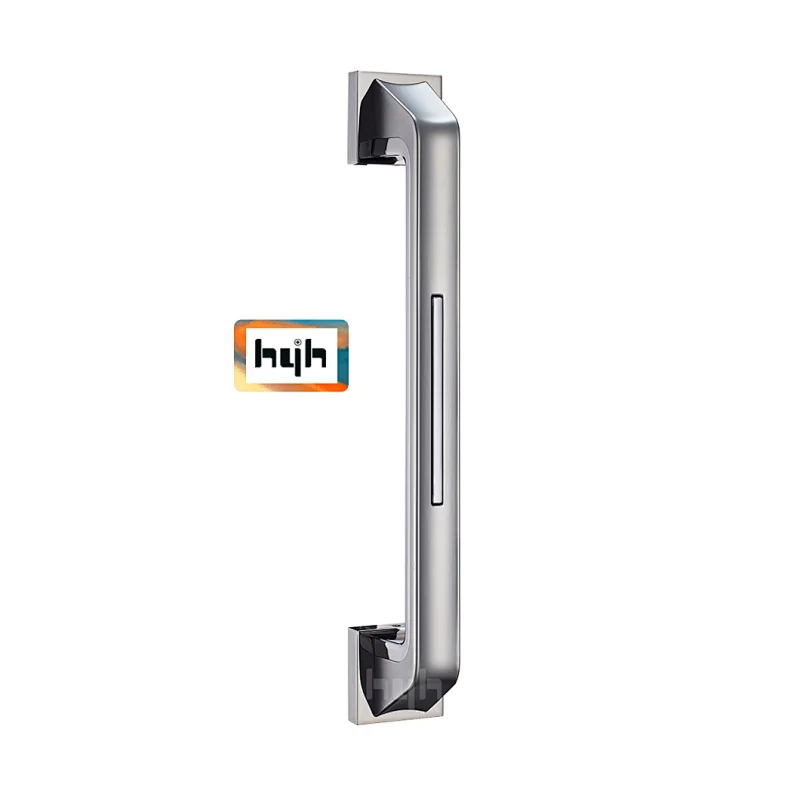 Fancy Zinc Alloy Hotel Entrance Glass Door Gate Pull Handle For Bank or Hotel Lobby Door