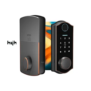 Key Card App Bluetooth Password Fingerprint Digital Home Smart Door Knob Lock