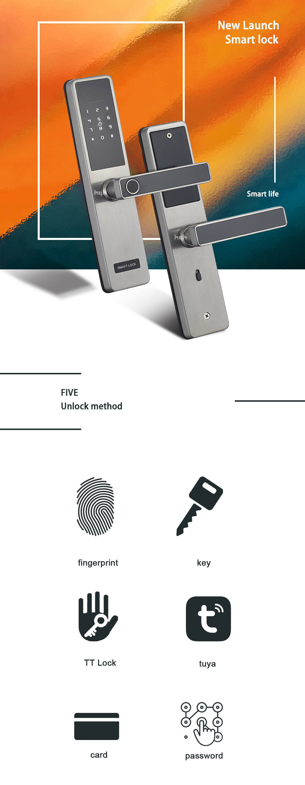 wifi code door lock