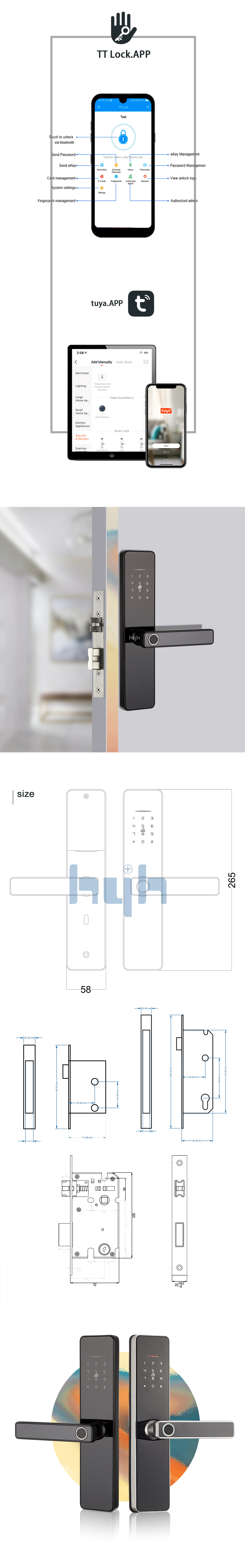smart door key