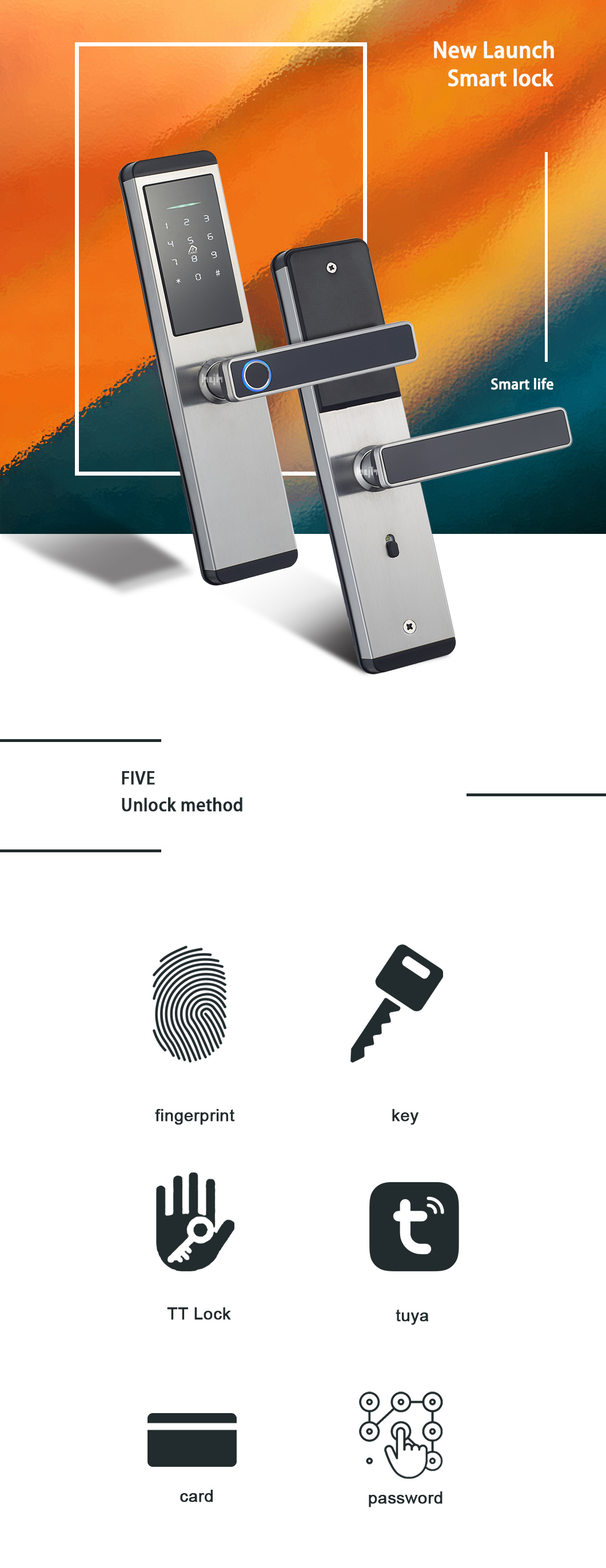 fingerprint door lock daraz