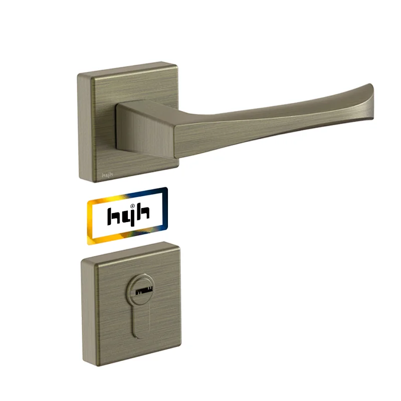 Zinc Alloy New Style European Best Products Safety Lock Sets Levers Door Handle Lock