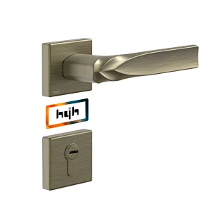 Key Handel Handle Interior Black Zinc Alloy Mold Door Lock Door Entrance Bathroom Door Lock