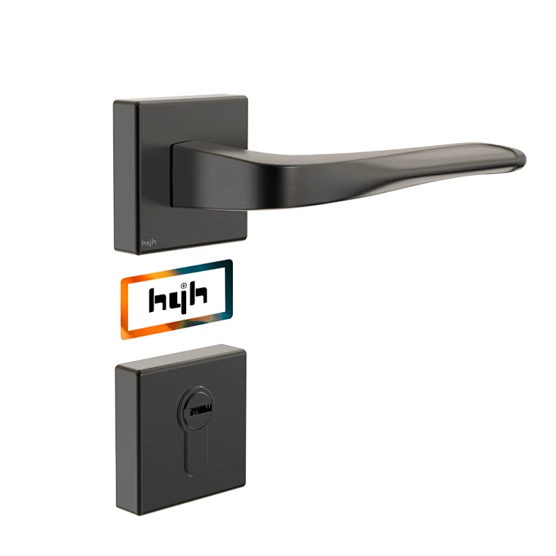 Factory Modern Design Door Handle lock With Small Size Heavy Duty Cylinder
