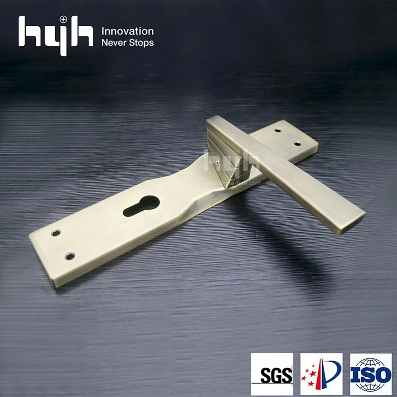 Aluminium Hot Antique Bronze Entrance Door Pull Handle Set