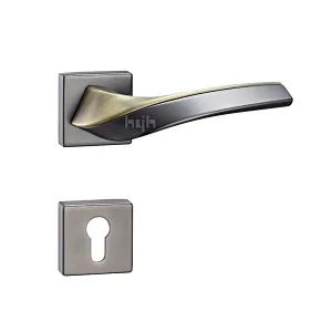 hyh Zinc Alloy Modern Style Outside Golden Door Handle For Door