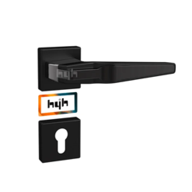Guangdong-hyh Hardware Interior Traditional Wooden Lever Entrance Luxury handle Exterior Door Handle