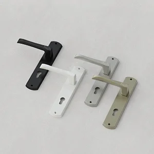 Guangdong-hyh Hardware South America Zinc High Quality Polish Chrome Modern Entrance Modern Door Handle