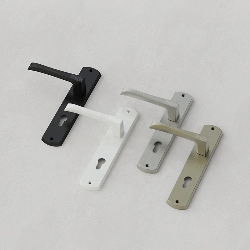 Guangdong-hyh Hardware South America Zinc High Quality Polish Chrome Modern Entrance Modern Door Handle