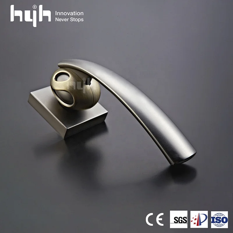 hyh Hot-selling Beautiful style Zinc Alloy Door Handle For Villa