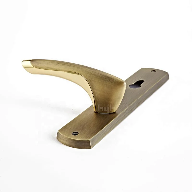 New Patent Design High Quality Mortise Door Handle For Wooden Door