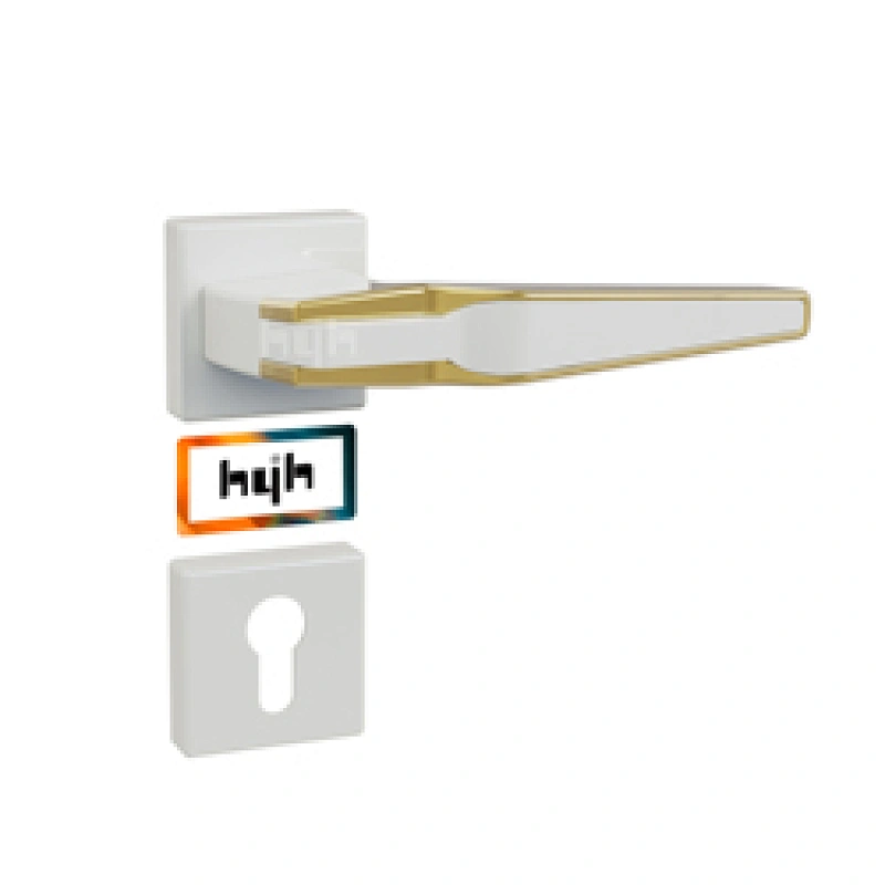 Guangdong-hyh Hardware Interior Traditional Wooden Lever Entrance Luxury handle Exterior Door Handle
