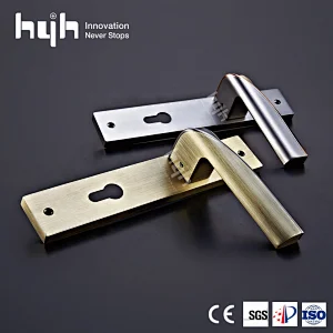 Top Quality Patent Design ModernType  ZInc Alloy Plate Door Handle