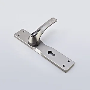 Chrome Plated New Popular Best Quality Bedroom Perfect Technology Plate Door Handle