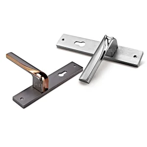 Top Quality Patent Design ModernType  ZInc Alloy Plate Door Handle